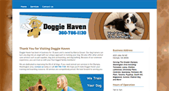 Desktop Screenshot of doggiehavenofolympia.com